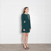 Jonathan Simkhai Green Beaded Mini Dress