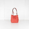 Strathberry Red Leather Lana Shoulder Bag