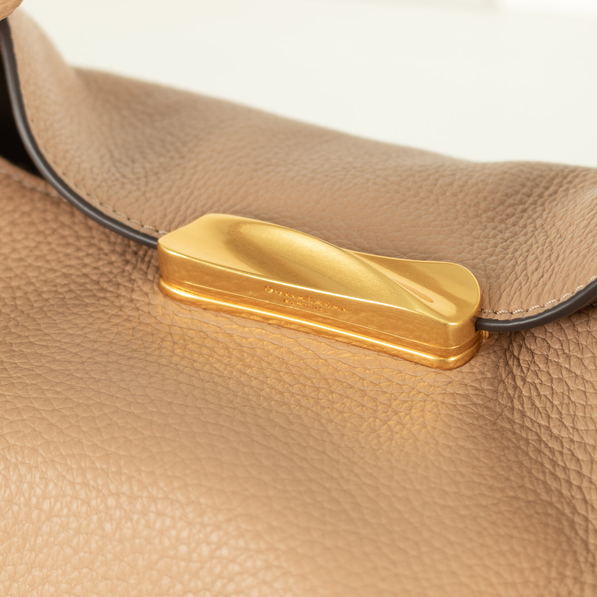 Donna Karan Toasted Almond Amagansett Shoulder Bag