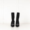 Balenciaga Black Logo Sock Boot