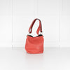 Strathberry Red Leather Lana Shoulder Bag
