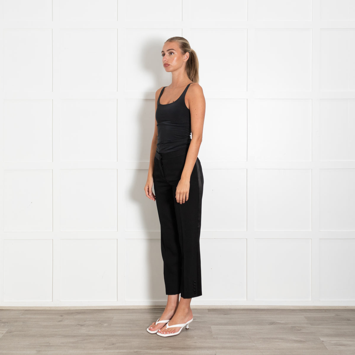Burberry Tuxedo Leg Tailored Trousers