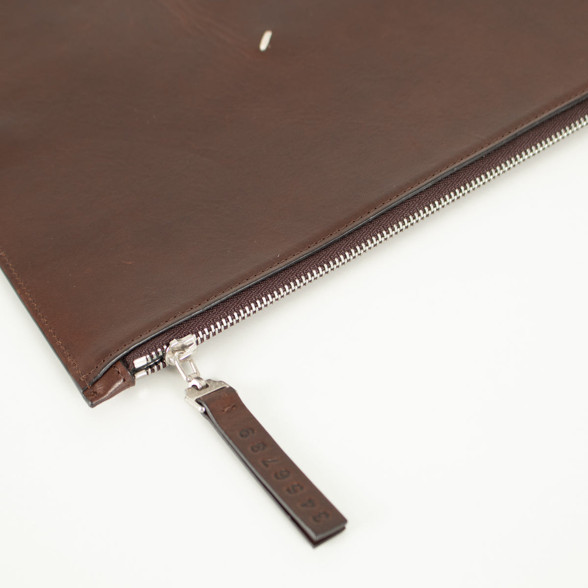 Maison Margiela  4 Stitch Fragment Case in Brown Leather