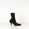 Balenciaga Black Logo Sock Boot