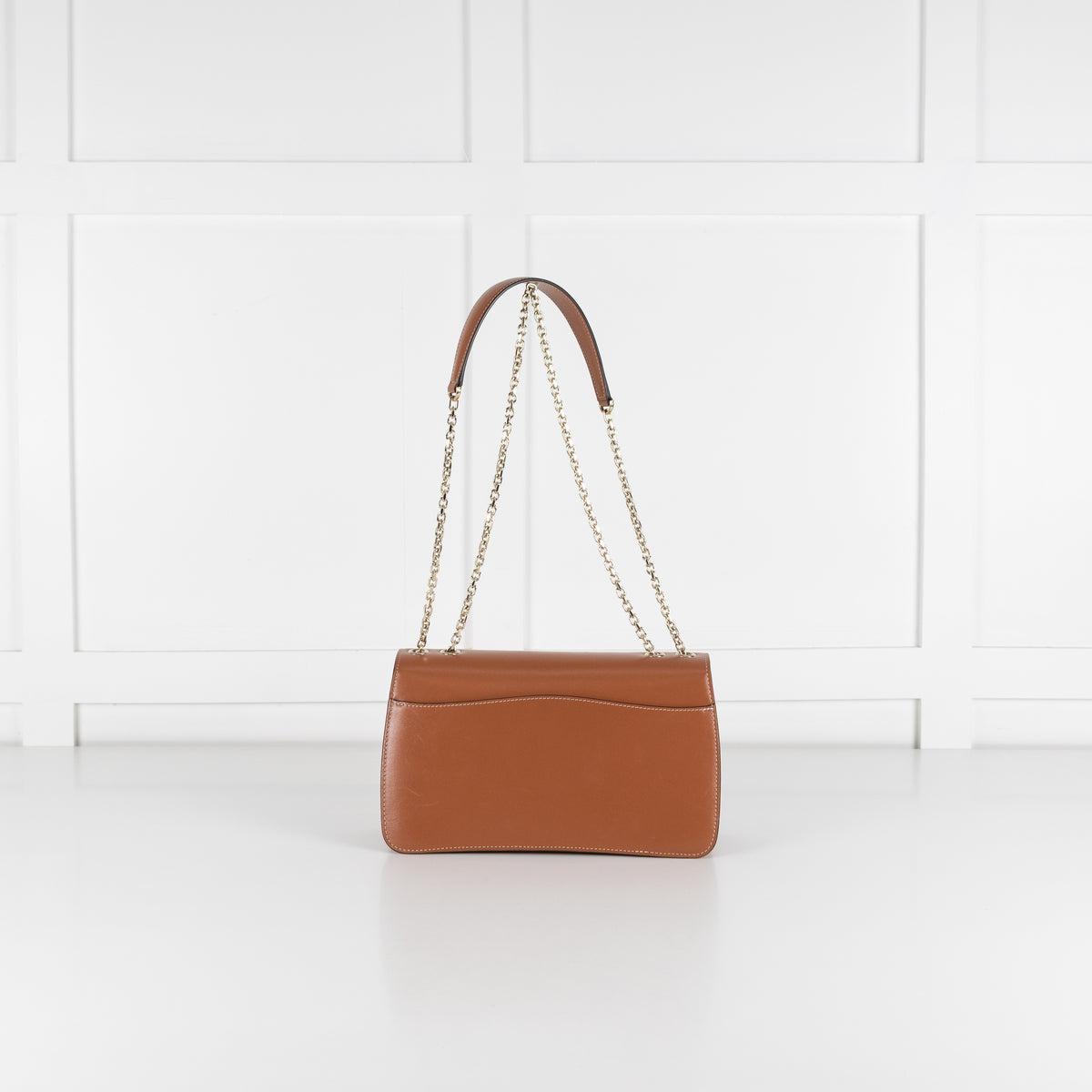 Cartier Tan Calfskin Panthere De Cartier Chain Bag
