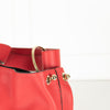 Strathberry Red Leather Lana Shoulder Bag