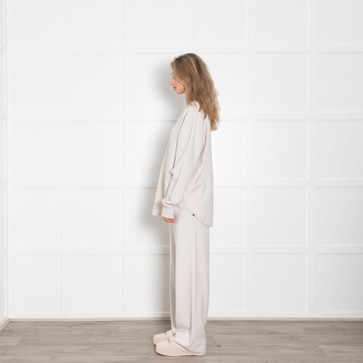 Extreme Cashmere Cream Oversized Jumper