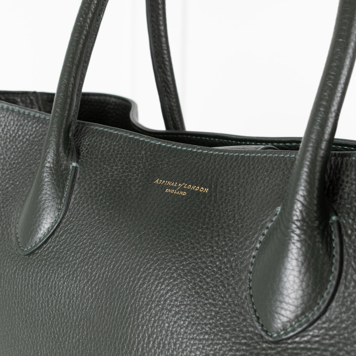 Aspinal of London Dark Green London Tote