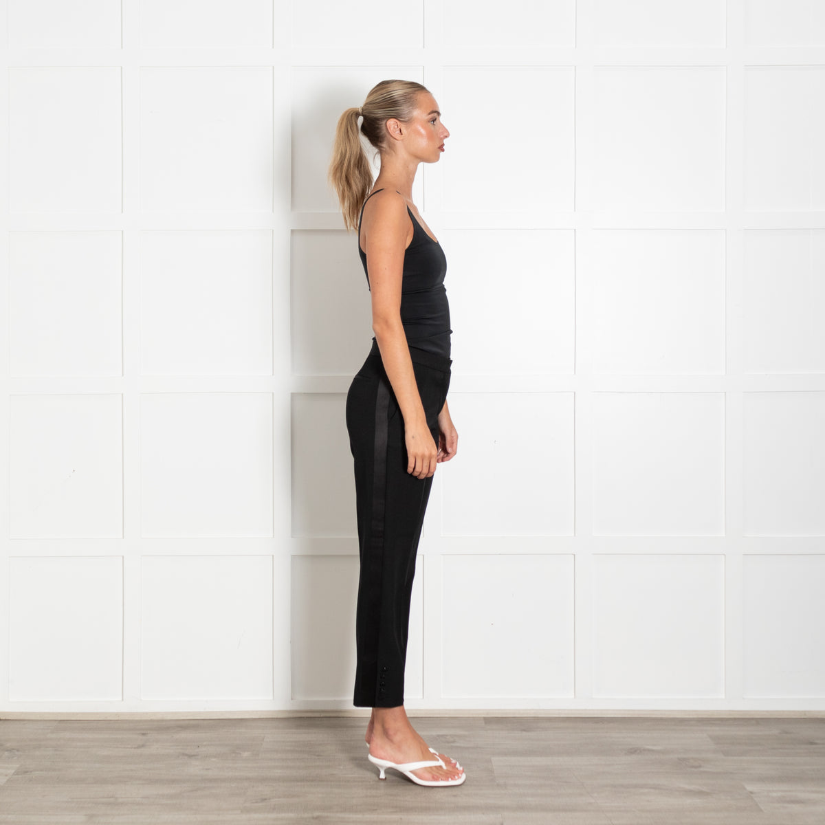 Burberry Tuxedo Leg Tailored Trousers