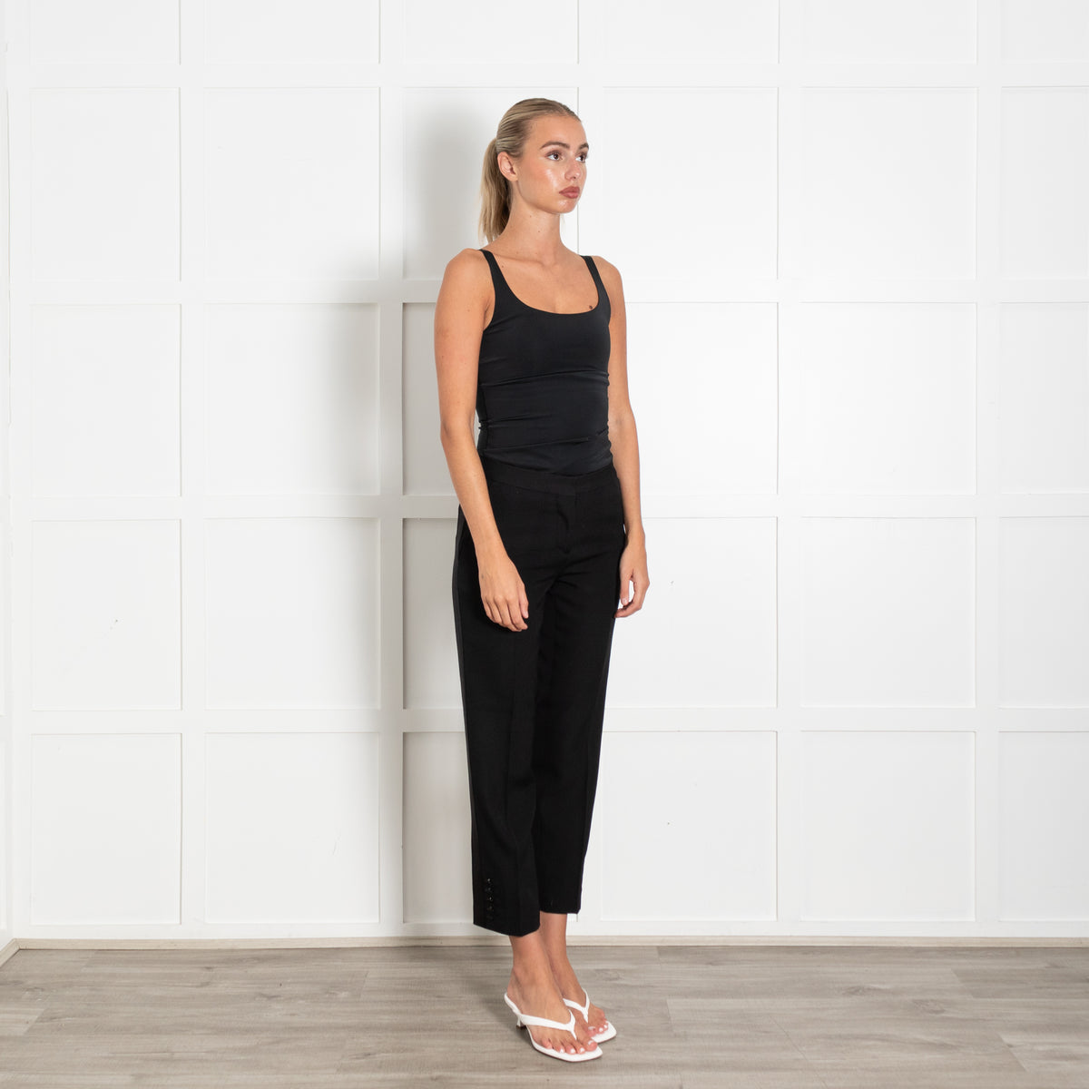 Burberry Tuxedo Leg Tailored Trousers
