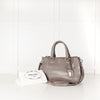 Prada Grey Leather Shoulder Strap Handbag
