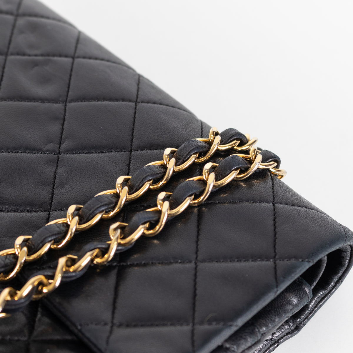Chanel Vintage Classic Black Double Flap Bag