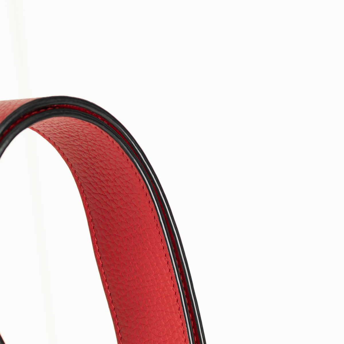 Strathberry Red Leather Lana Shoulder Bag