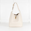 Saint Laurent Cream Large Le 5 a 7 Bag