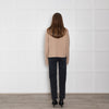 Anine Bing Brown Wool/Cashmere Mix Jumper With Paris Logo