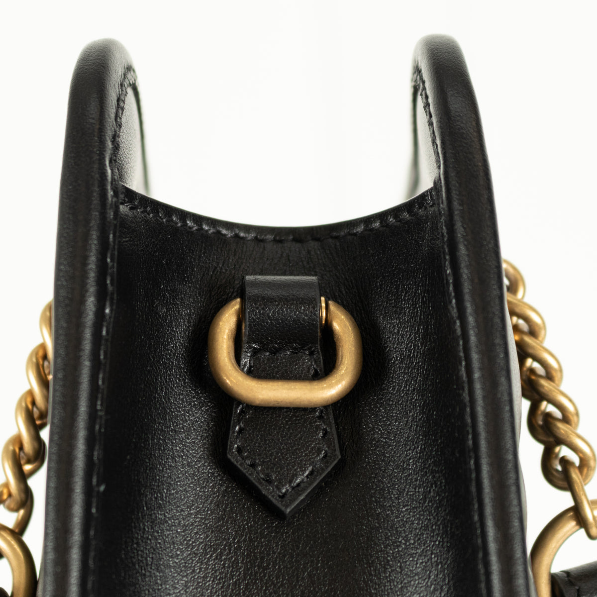 Gucci Black GG Marmont Matelasse Mini Bag