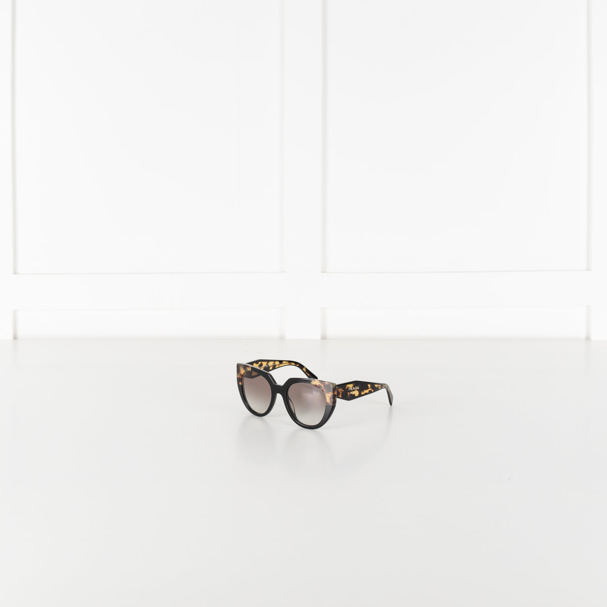 Prada Black Brown Tortoise Sunglasses