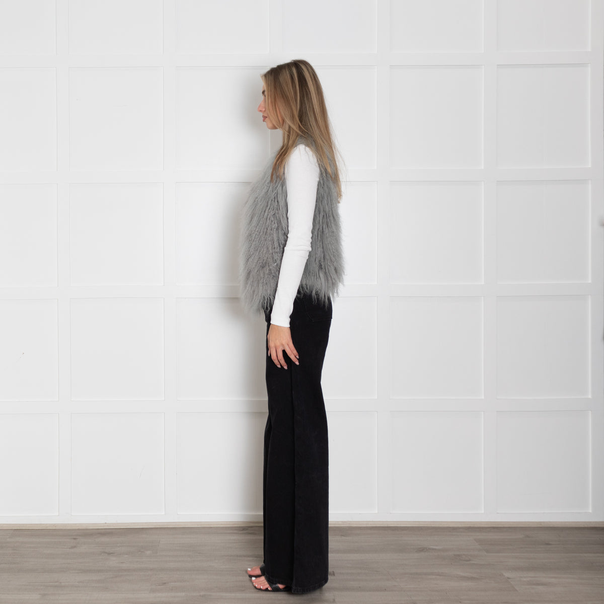 IRO Grey Antea Mongolia Gilet