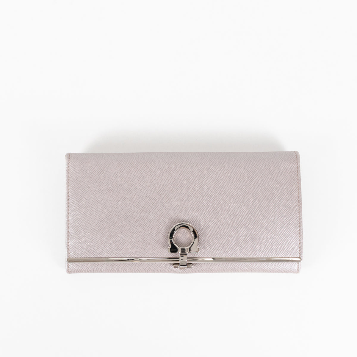 Salvatore Ferragamo Grey Continental Wallet