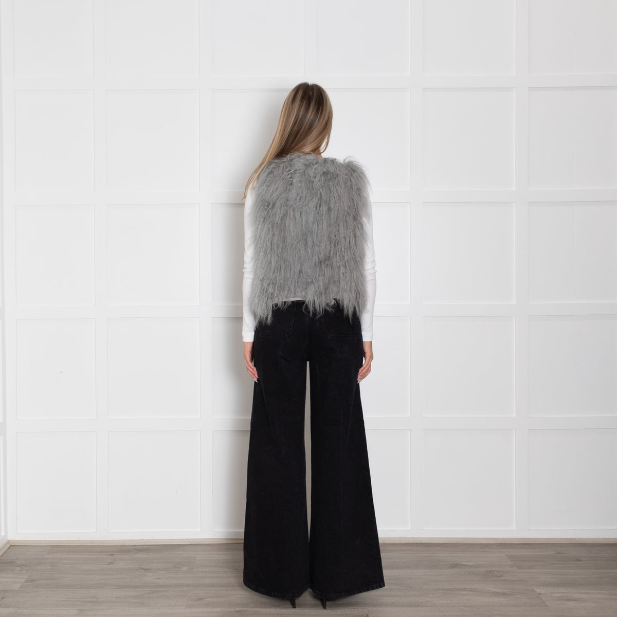 IRO Grey Antea Mongolia Gilet