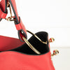 Strathberry Red Leather Lana Shoulder Bag