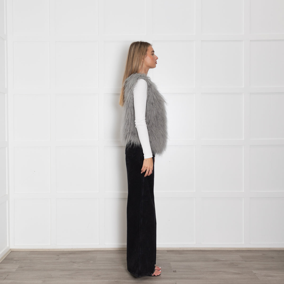 IRO Grey Antea Mongolia Gilet