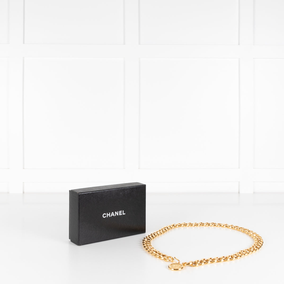 Chanel CC Medallion Chunky Chain Belt