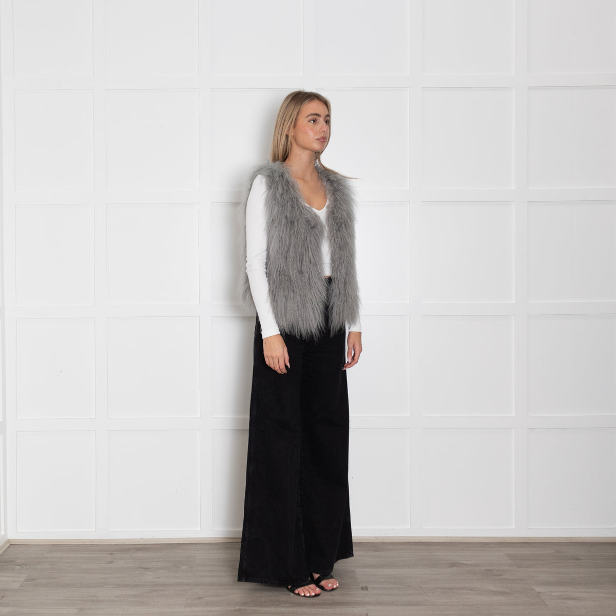 IRO Grey Antea Mongolia Gilet