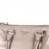 Prada Grey Leather Shoulder Strap Handbag