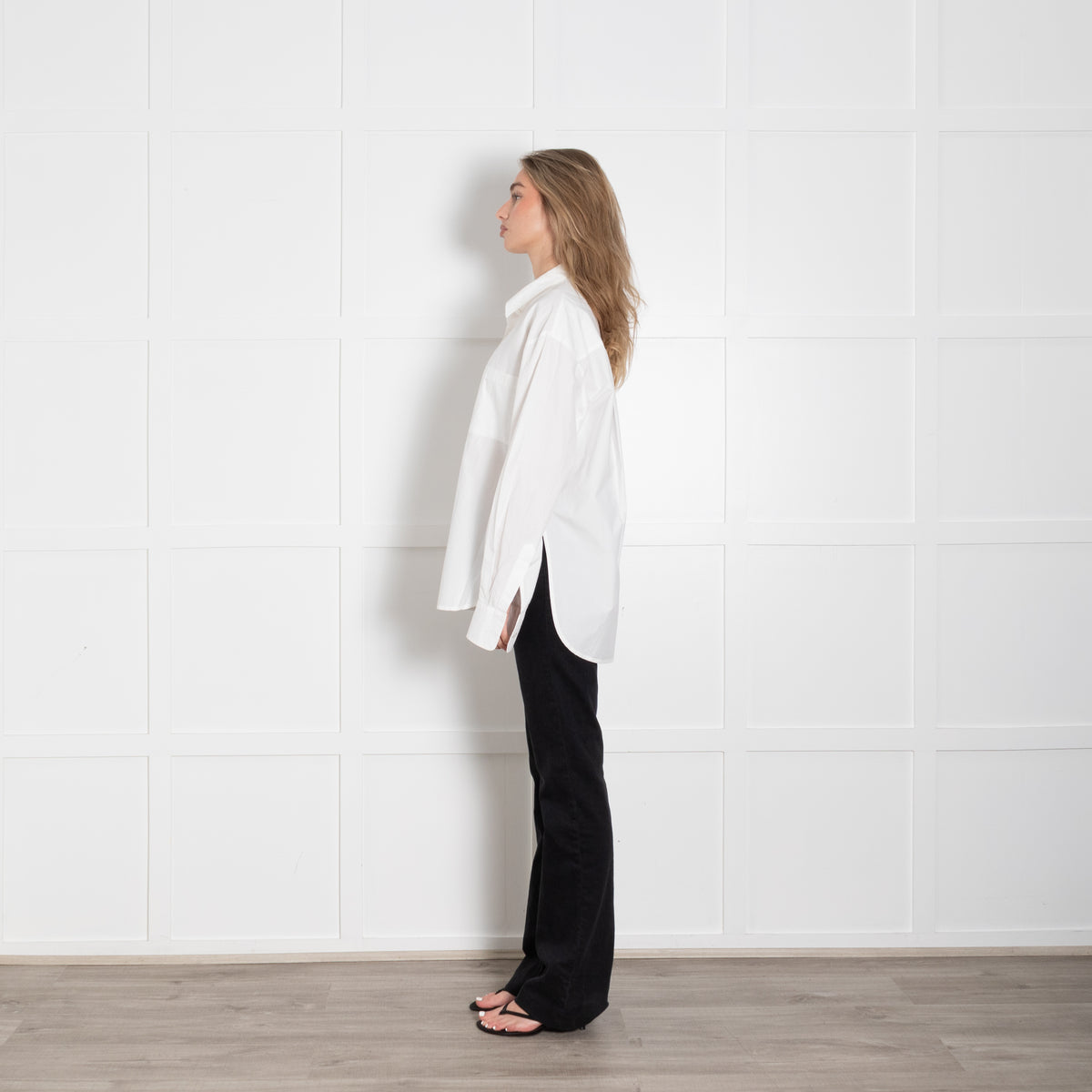 Frankie Shop Oversized White Shirt