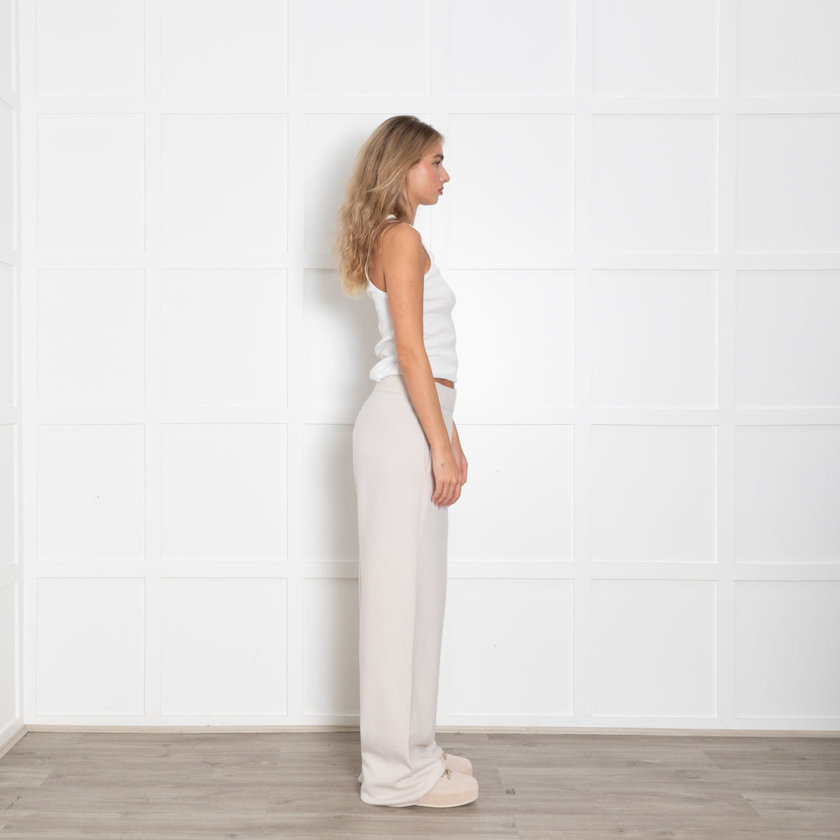 Extreme Cashmere Zubon Cream Cashmere Joggers