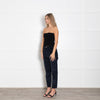 Paige Blue Velvet Split Ankle Jeans