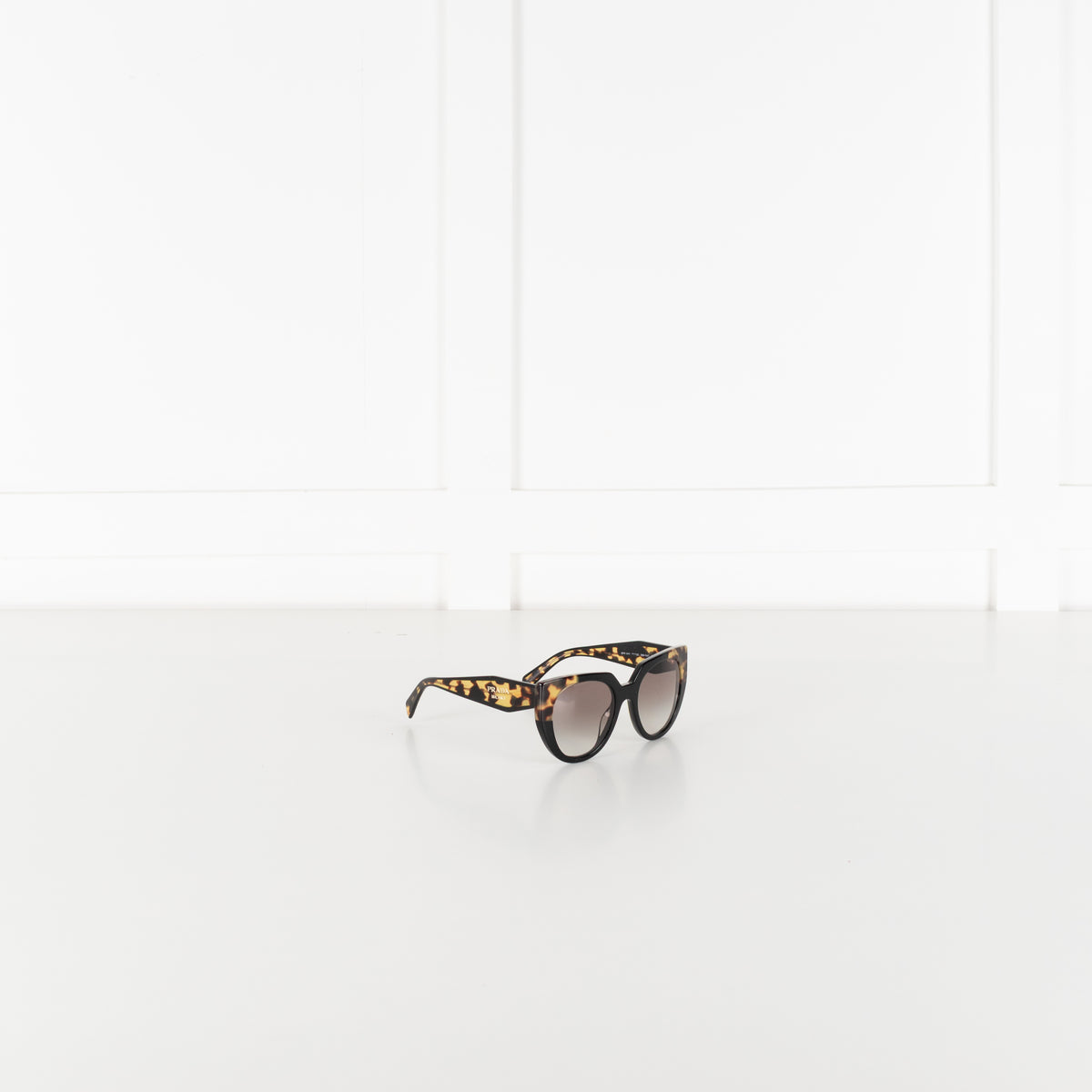 Prada Black Brown Tortoise Sunglasses