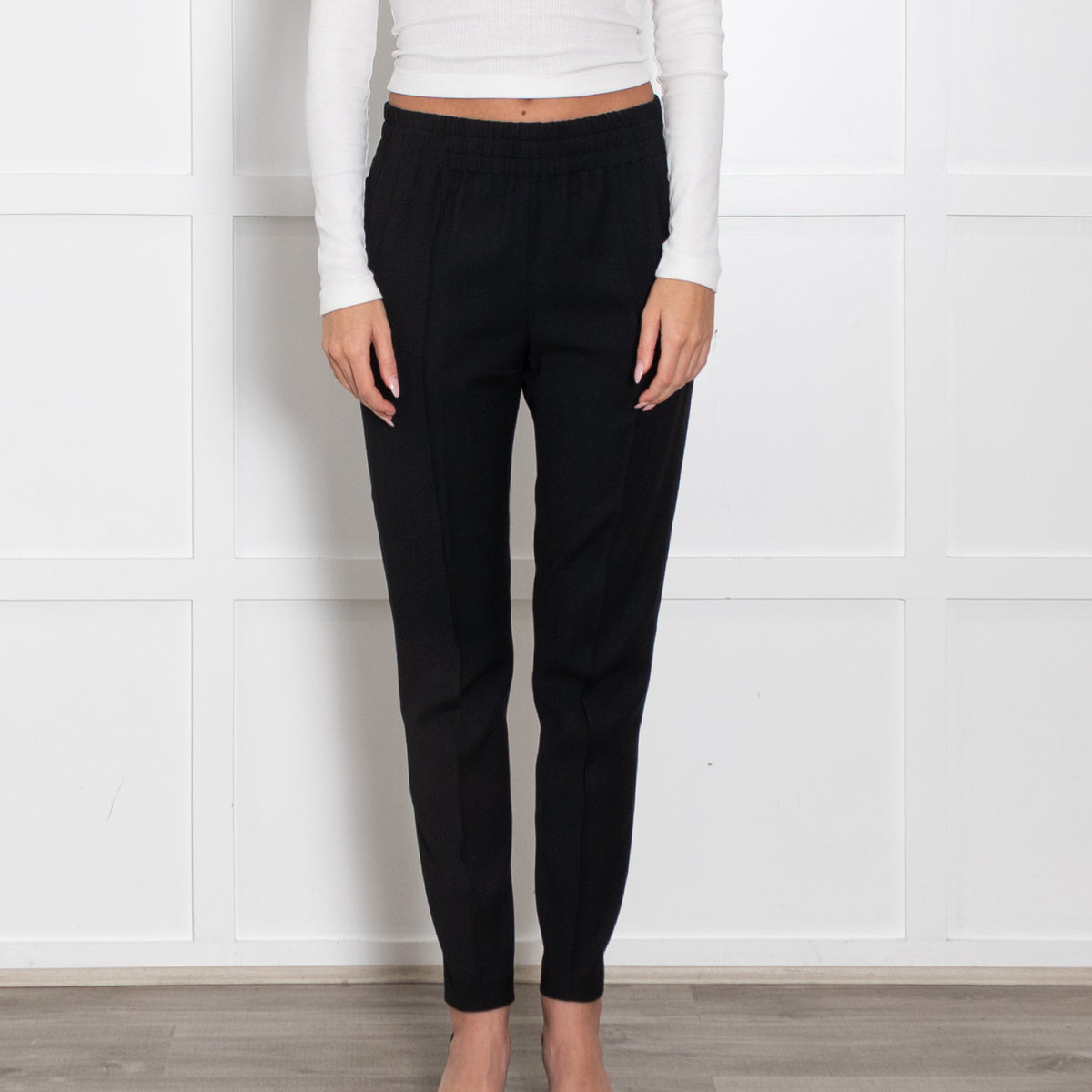 Isabel Marant Black Stretch Trousers