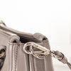 Prada Grey Leather Shoulder Strap Handbag