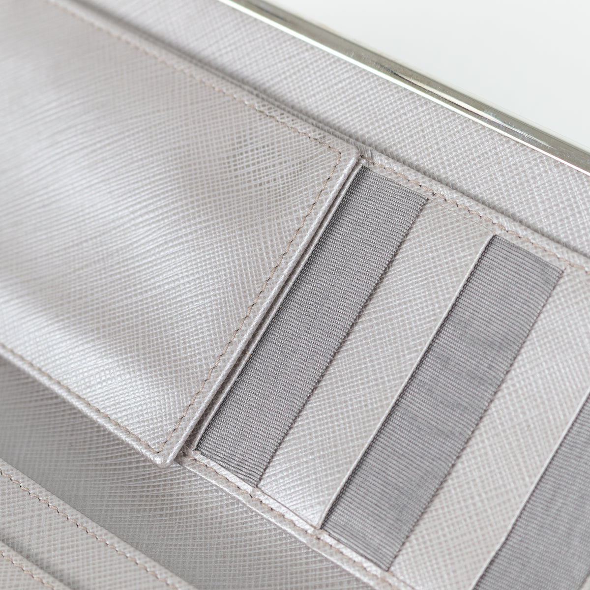 Salvatore Ferragamo Grey Continental Wallet