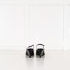 Roger Vivier Black Patent Kitten Wedge Slingback
