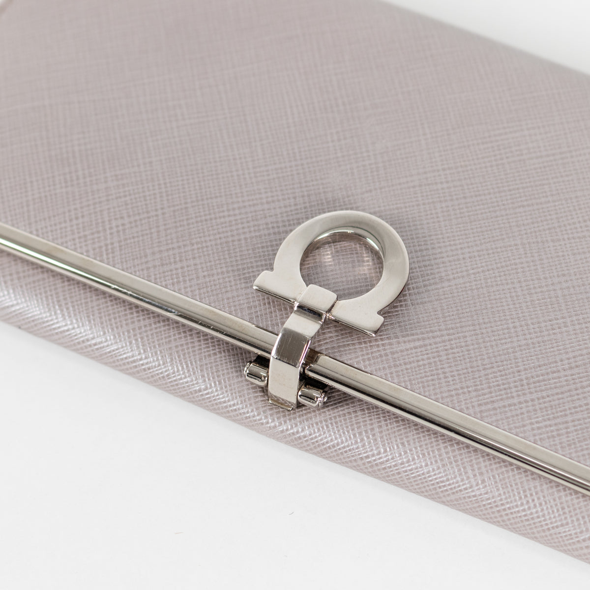 Salvatore Ferragamo Grey Continental Wallet