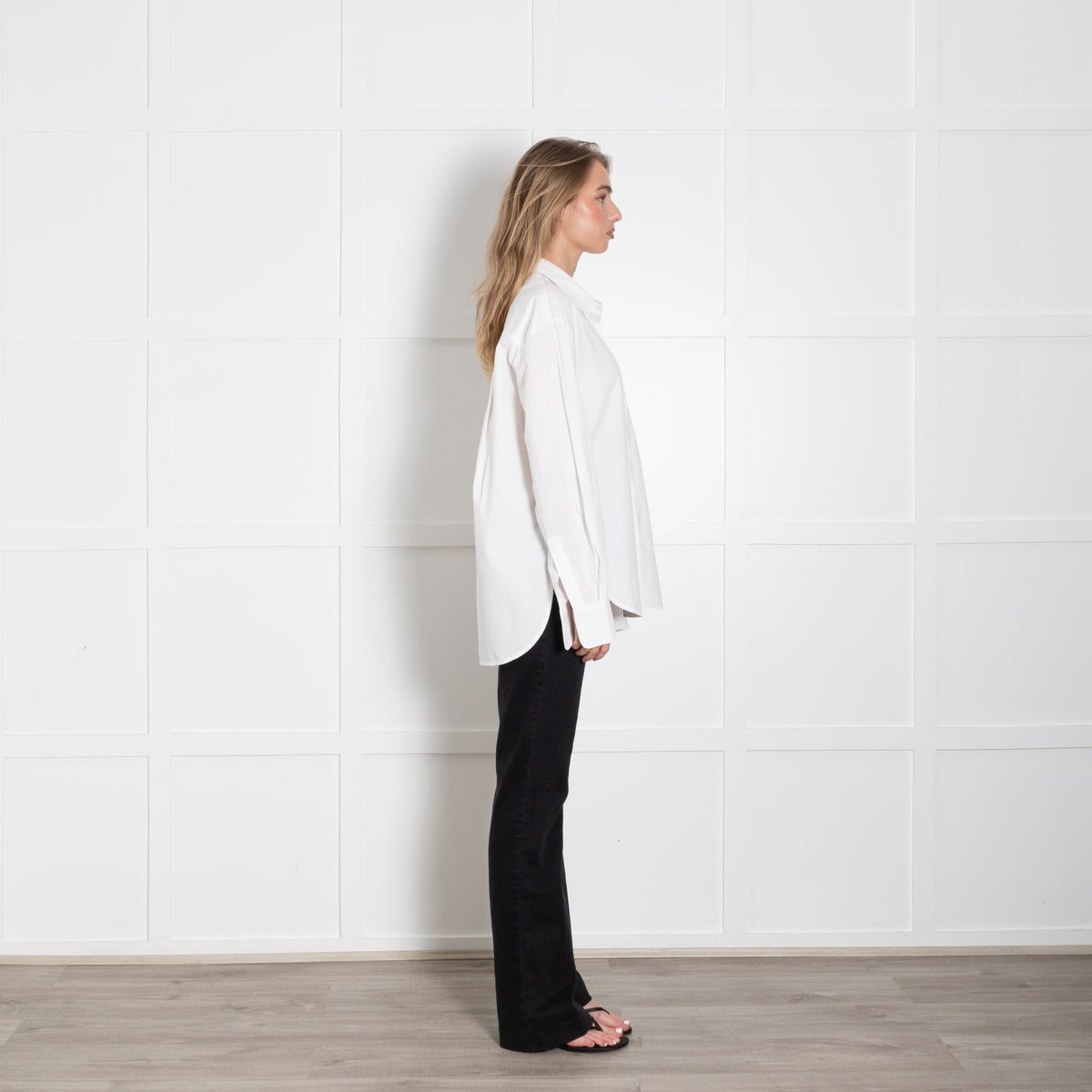 Frankie Shop Oversized White Shirt