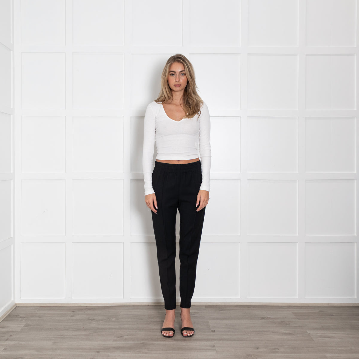 Isabel Marant Black Stretch Trousers