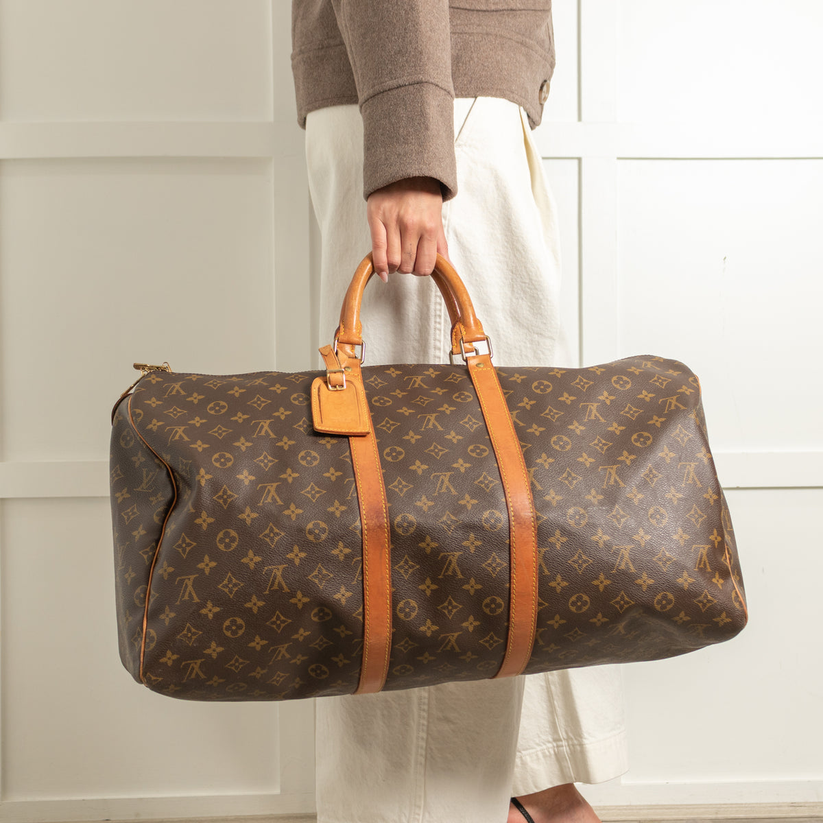 Louis Vuitton Monogram Keepall 55
