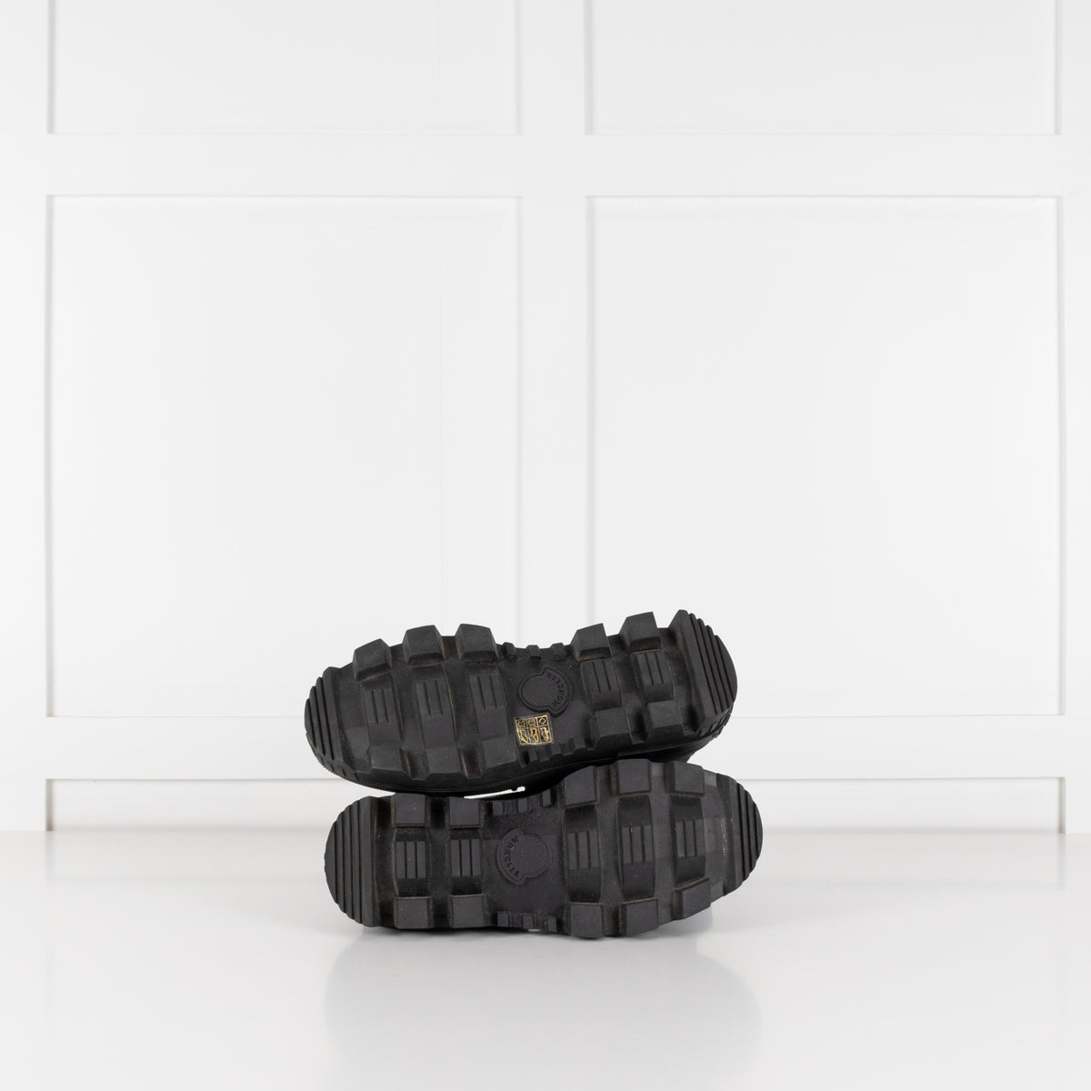 Moncler Carinne Black Hiker Boots