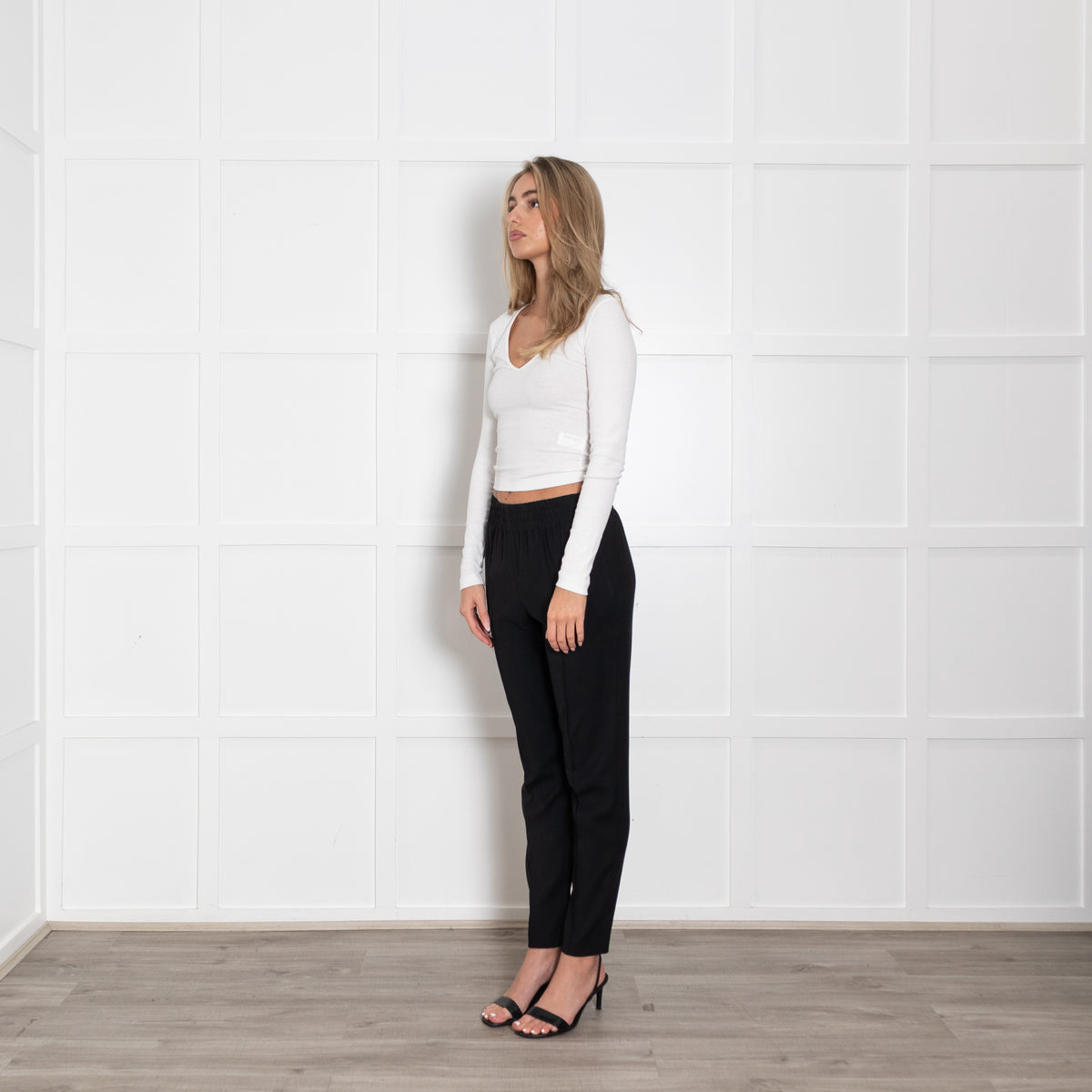 Isabel Marant Black Stretch Trousers