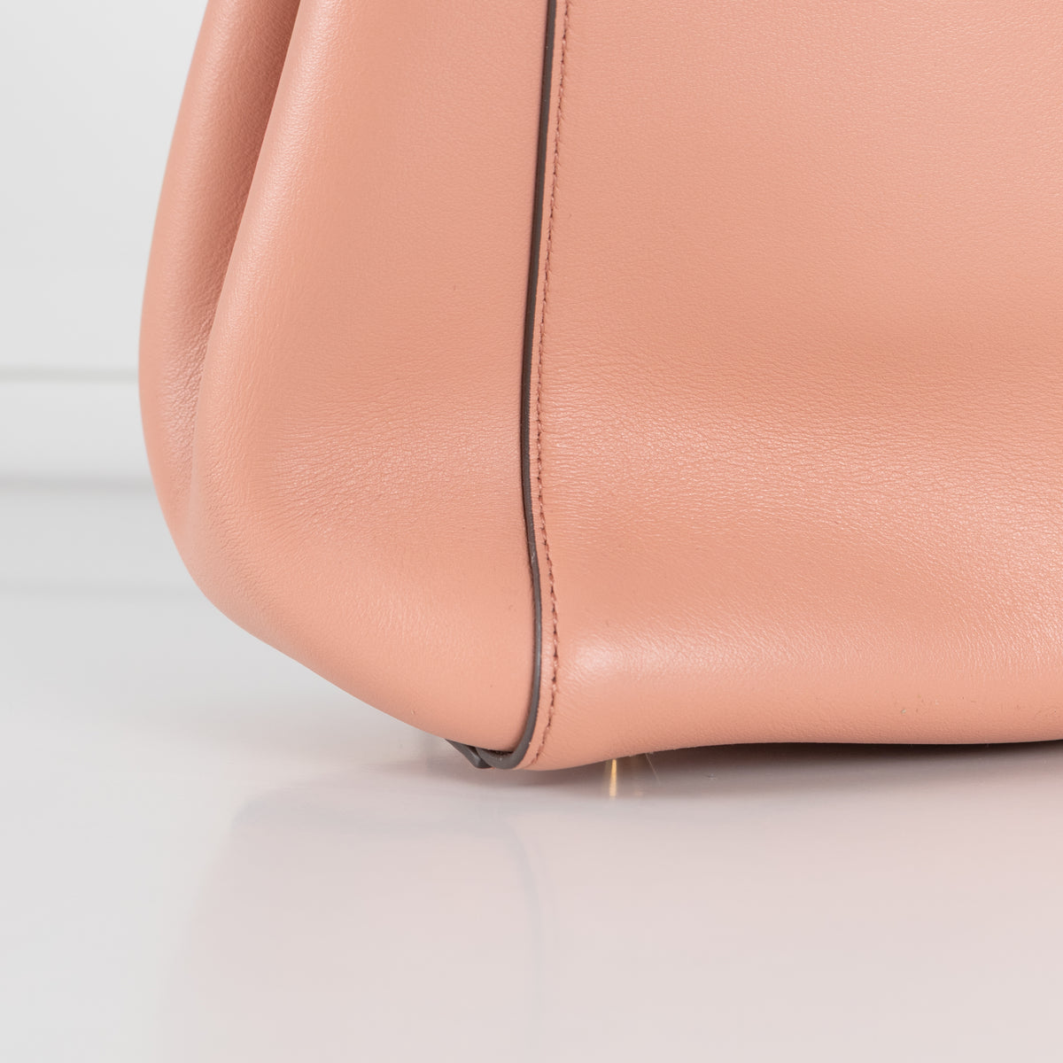 Anya Hindmarch Salmon Smiley Ebury Tote Bag