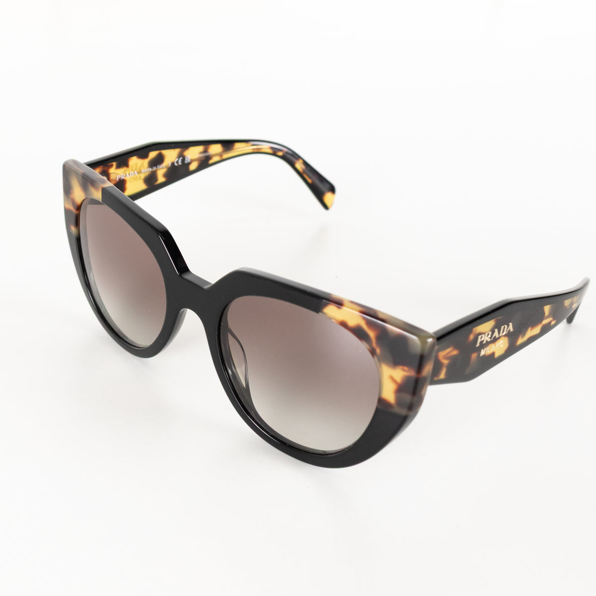 Prada Black Brown Tortoise Sunglasses