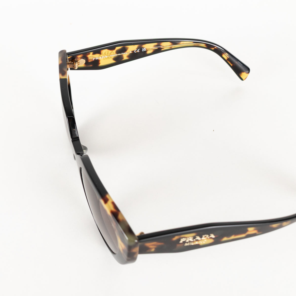 Prada Black Brown Tortoise Sunglasses