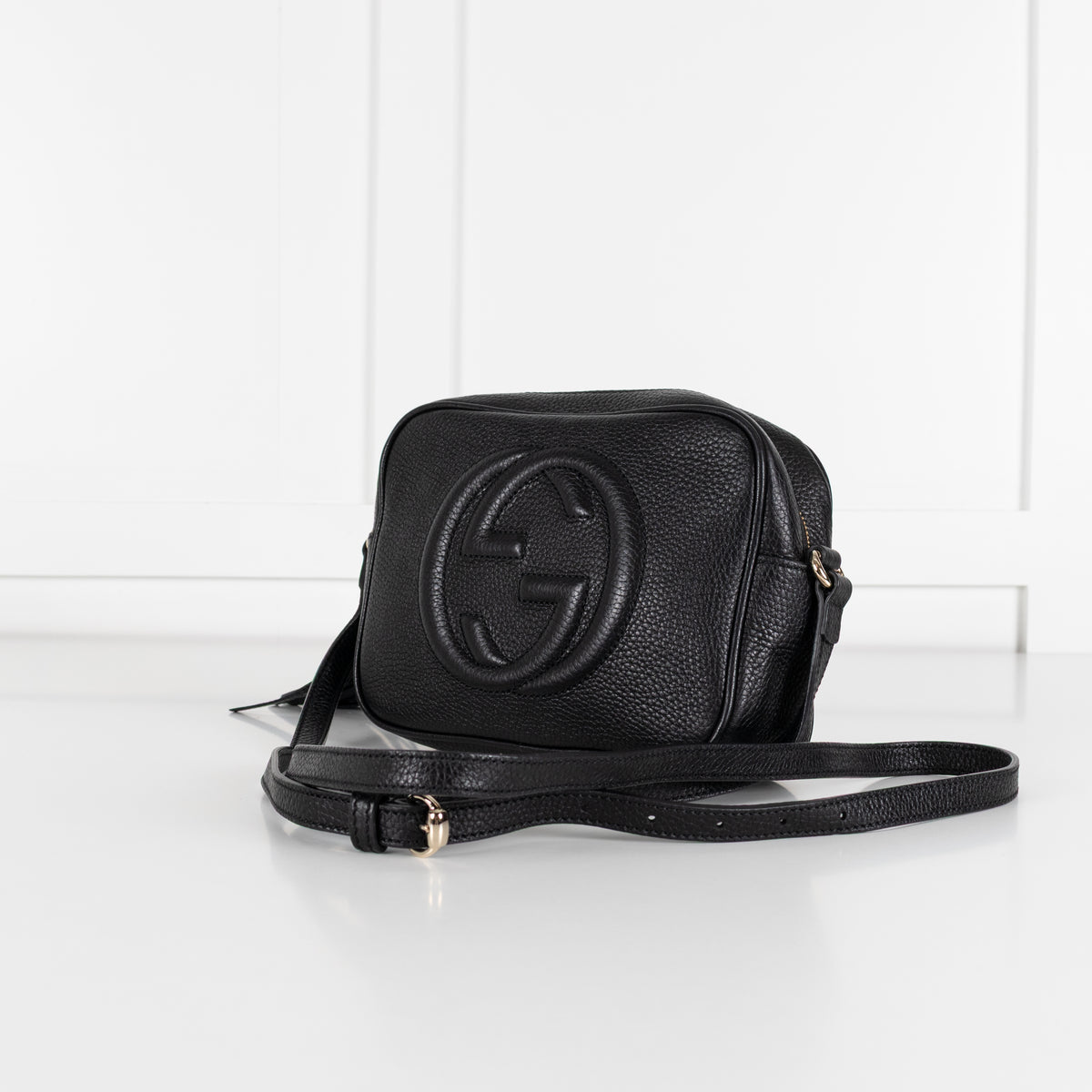 Gucci Black Soho Disco Crossbody Bag