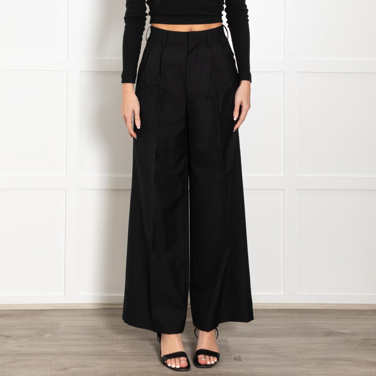 Junya Watanabe Black Tailored Trousers