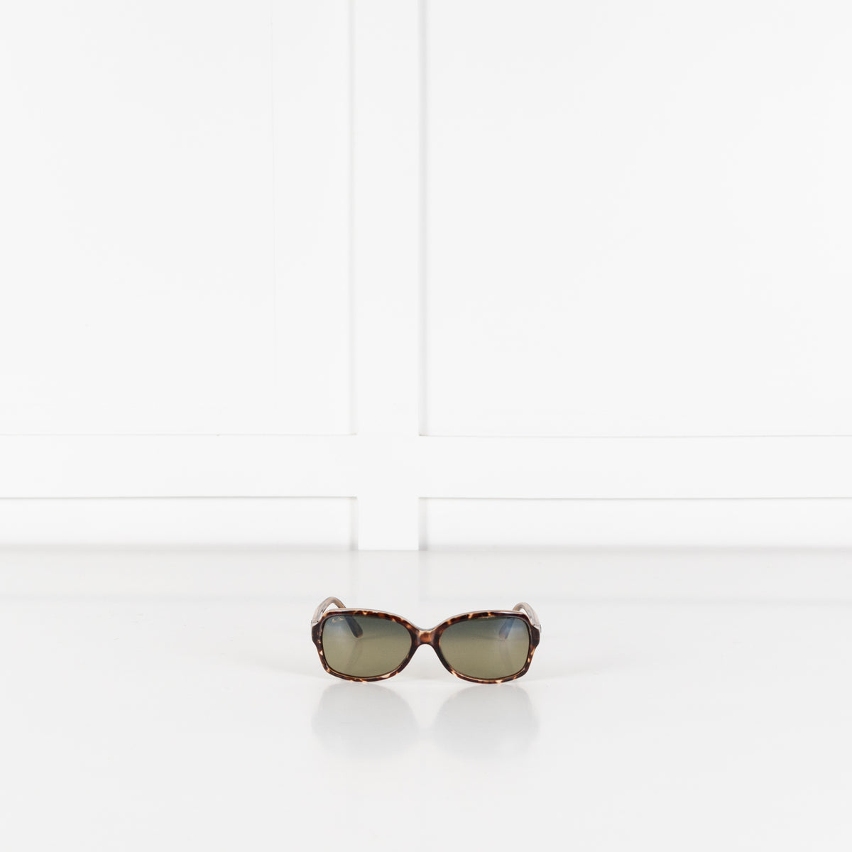 Maui Jim Tortoiseshell Rounded Lens Sunglasses