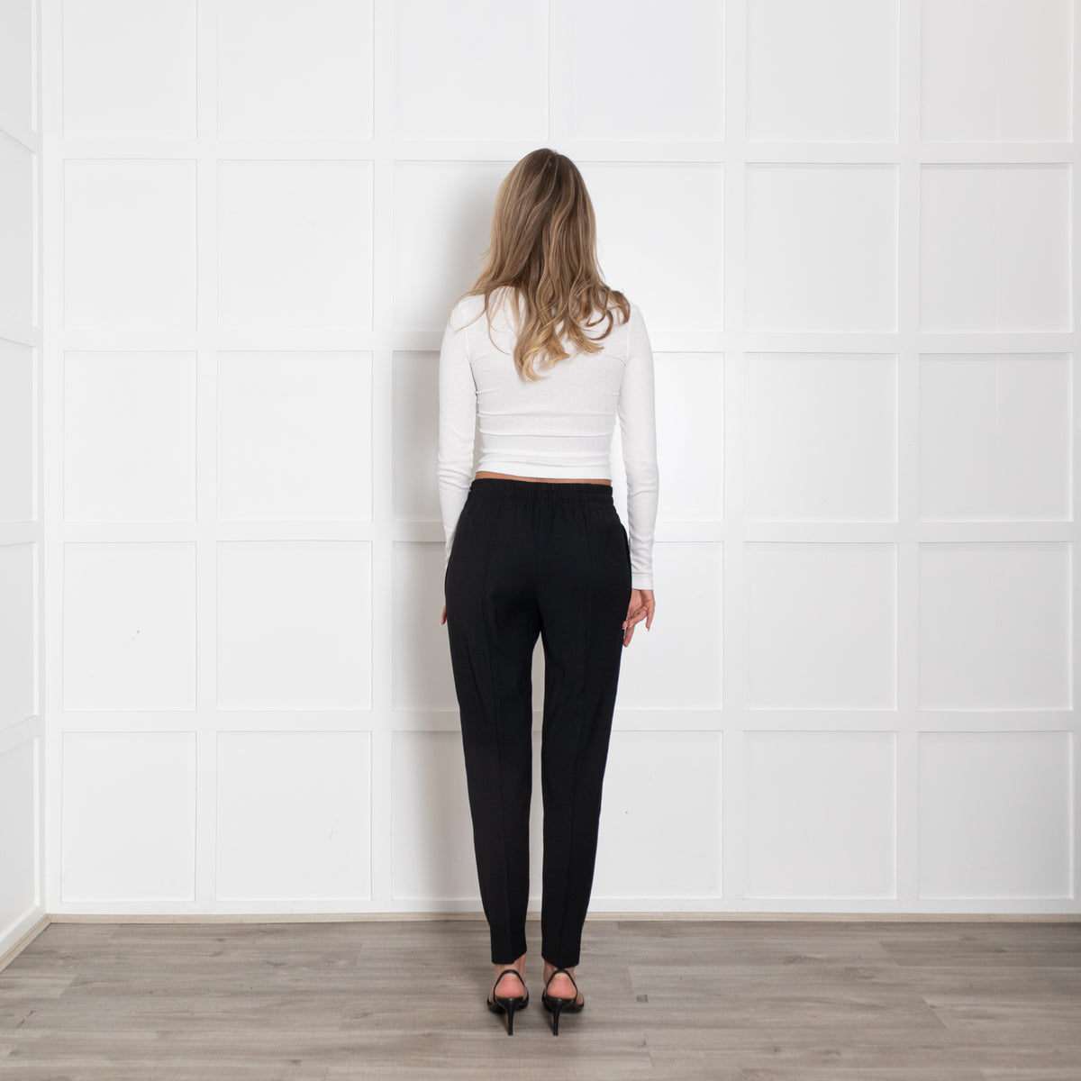 Isabel Marant Black Stretch Trousers